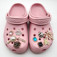 Load image into Gallery viewer, Pick in Live Bling Shoe Charms Fits for Clog Sandals