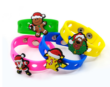 Load image into Gallery viewer, 7 Inch Wristbands Silicone Bracelets for Party Gifts and Shoe Charms
