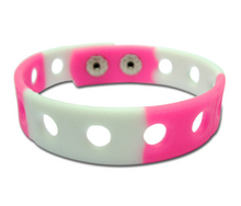 Load image into Gallery viewer, 7 Inch Wristbands Silicone Bracelets for Party Gifts and Shoe Charms
